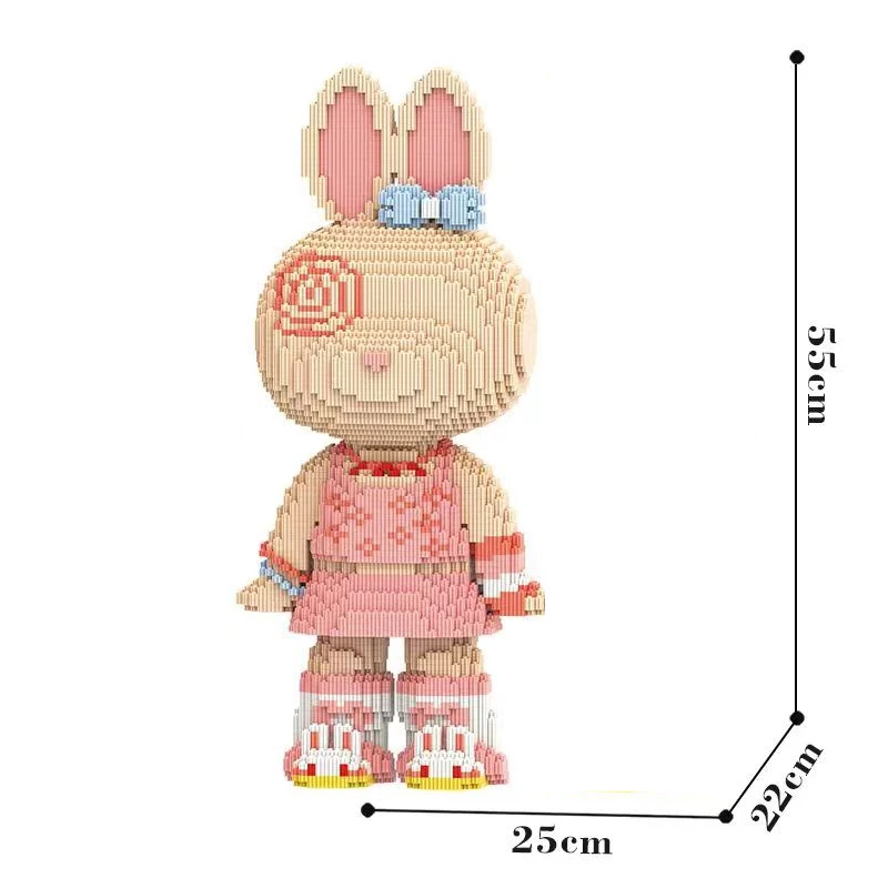 Новинка конструктор Девочка-Момо 55 см