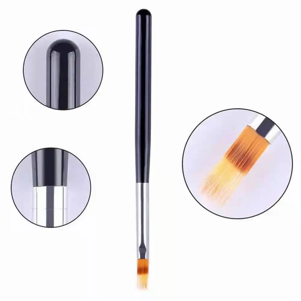 

Nail Phototherapy Nail Polish Glue Gradient Smudge Pen Gradient Pen Poke Pen DIY Round Head Brush