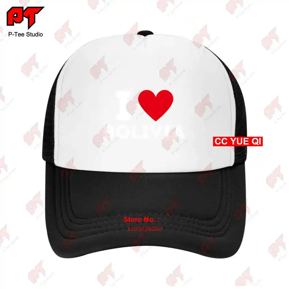 Бейсбольные кепки I Love Bolivia Country SR5M