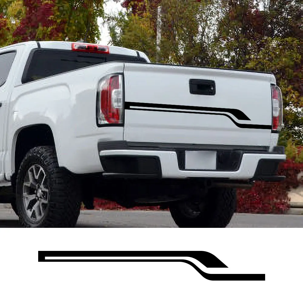 

Наклейки на заднюю дверь автомобиля, пикап, грузовик, задняя дверь, универсальные виниловые наклейки, внешние аксессуары для Toyota Hilux Isuzu D-max, ...