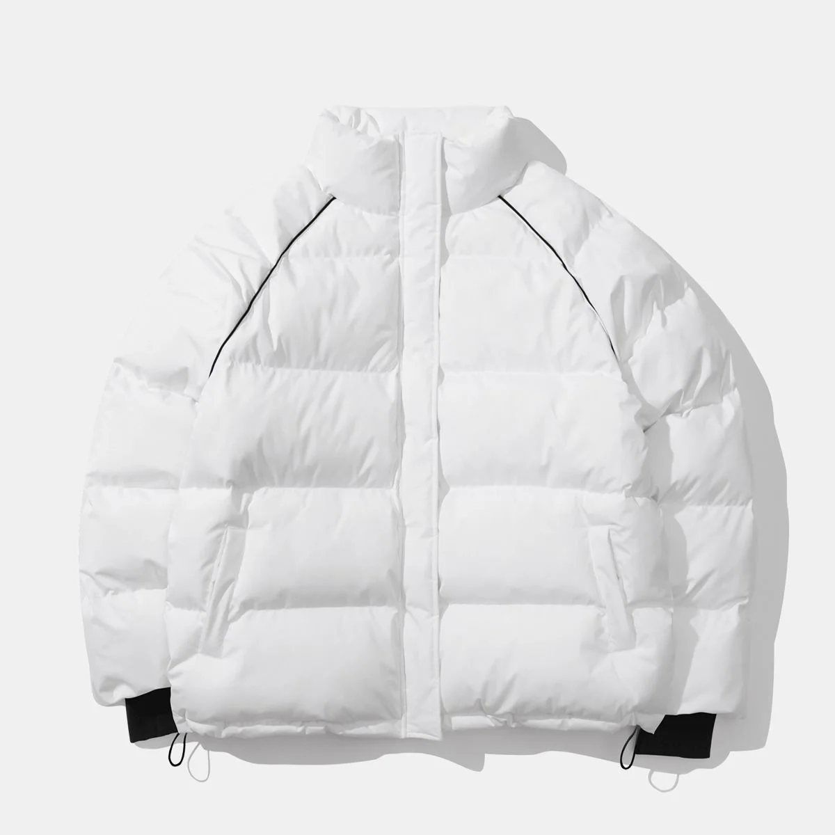 Down Jacket Female White Eiderdown Winter 2022 Lovers Short Style Thick Bread Clothing New Warm and Windproof