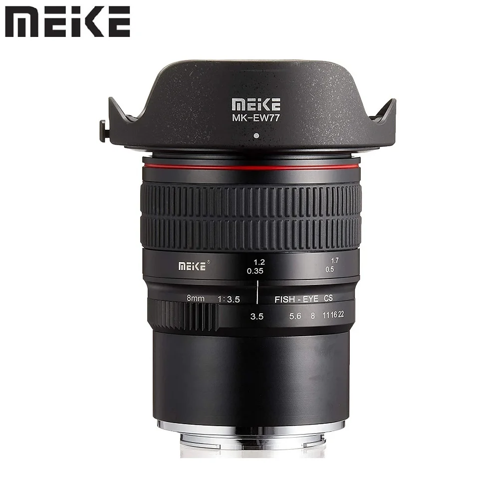 

Meike 8mm F3.5 Wide Angle Manual Focus Fisheye Lens For Fujifilm X Mount X-T4 X-T3 X-T30 X-T2 X-T1 X-Pro1 X-Pro2 X-E1 X-E2 X-A10