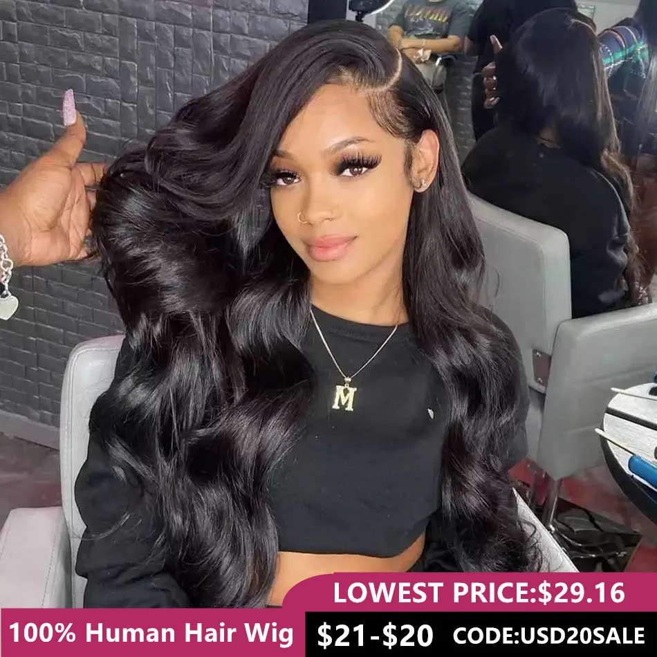 Body Wave 13x4 Lace Frontal Human Hair Wigs 30