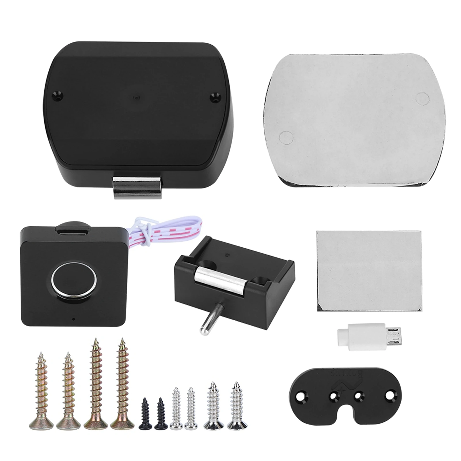 

Intelligent Fingerprint Lock Smart Electric Drawer Cabinet Lock for Home Office Wardrobe Furniture Fingerprint
