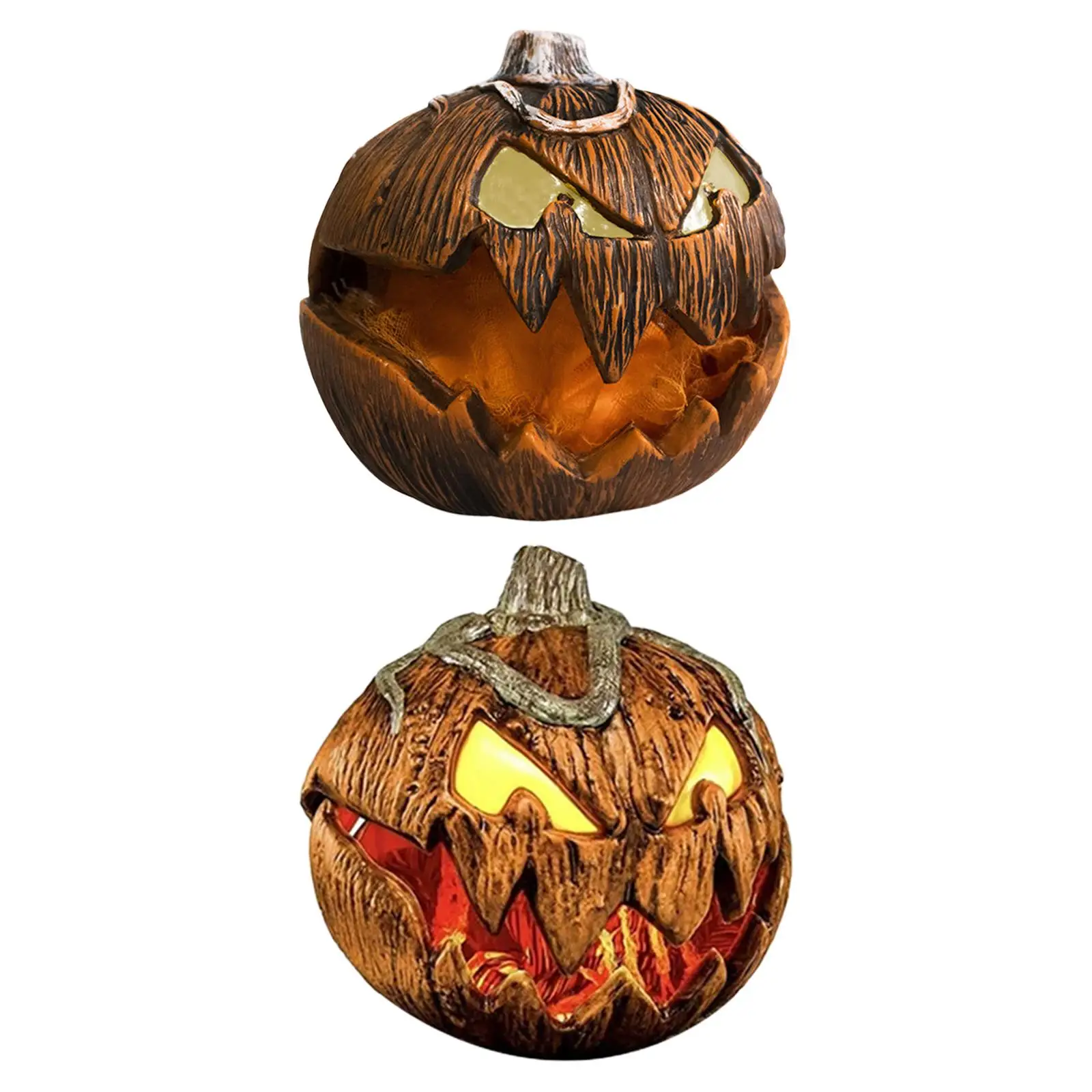 

Scary Decorations Party Favors Mouth Open Pumpkin for Courtyard Yard Bedroom
