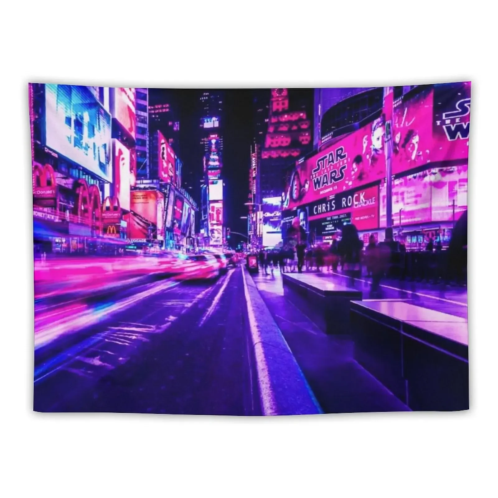 Светящийся гобелен NY украшение для комнаты декор спальни в Корейском стиле