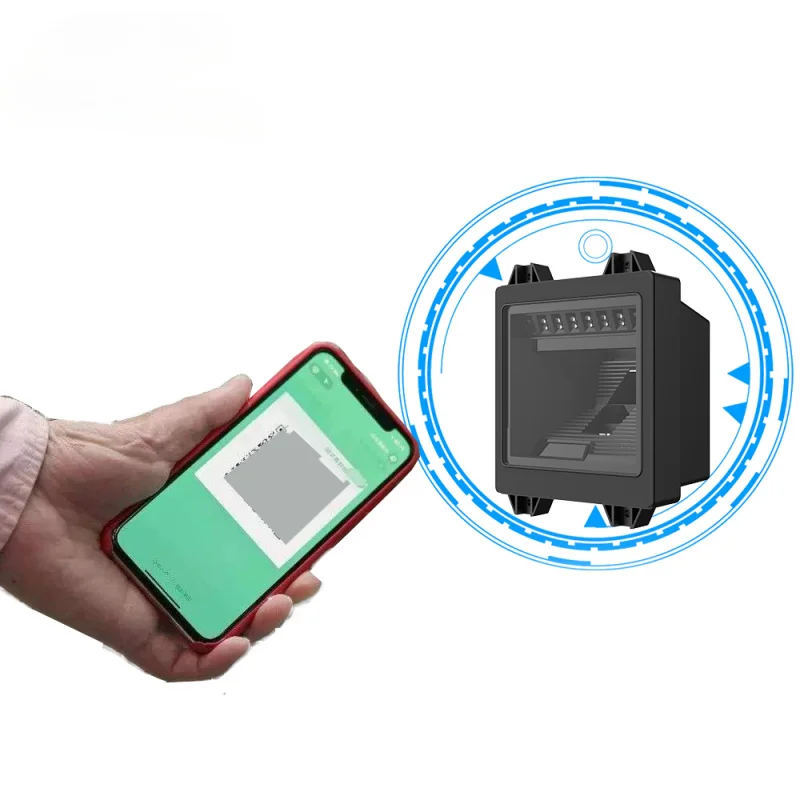 Фиксированный всенаправленный платежный сканер 1d/2d 1USB Интерфейс RS232 для