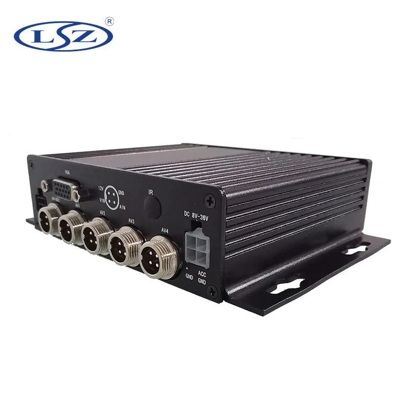 

LSZ ahd 1080p/ahd 960p/ahd 720p megapixel local audio and video 4-way surveillance mdvr sd card loop recording truck / taxi /bus