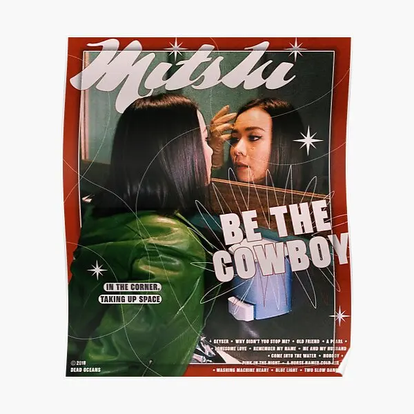 

Ковбойский постер Mitski Be, декоративный плакат, забавная роспись, домашняя винтажная современная картина, искусство комнаты без рамки