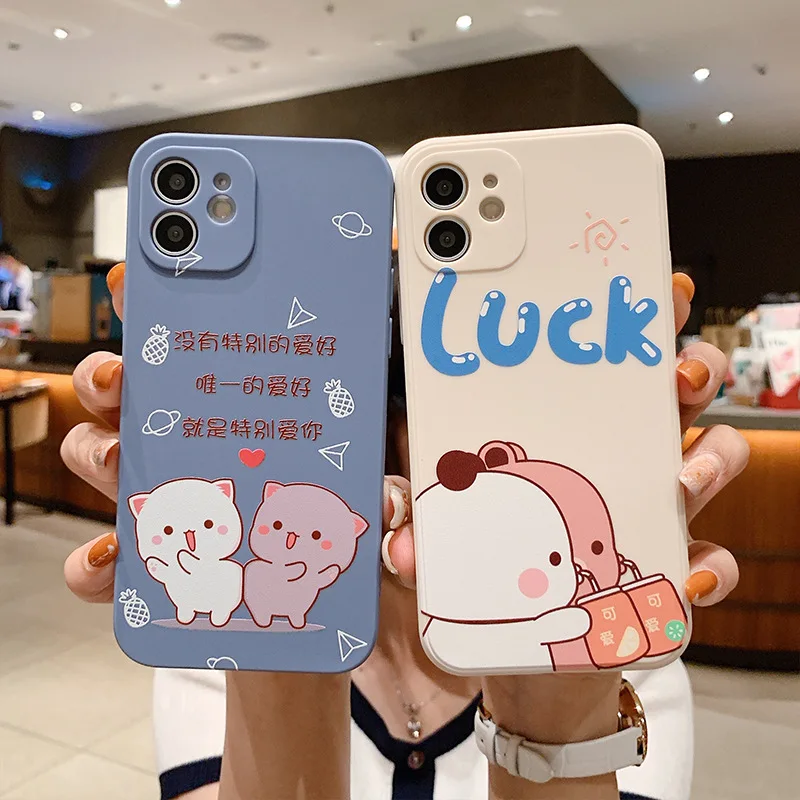 

Подходит для Apple x Φ, чехол для iPhone 13, особый надпись «love you», Силиконовый противоударный защитный чехол xsmax net red 12