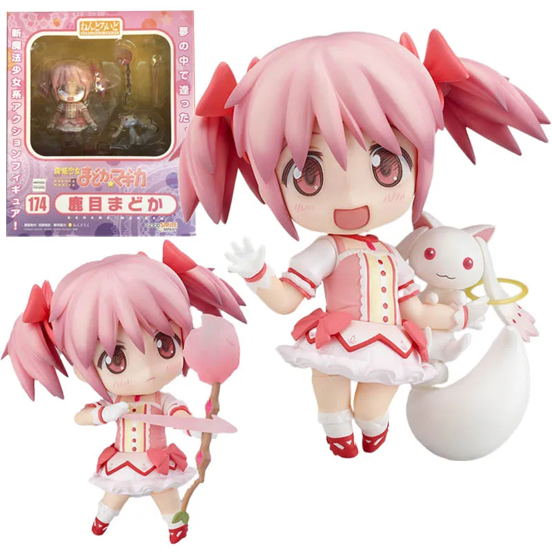 

Оригинальная фигурка модели героев аниме GOOD SMILE ГСК 174 NENDOROID в наличии PUELLA MAGI Madoka MAGICA, подарки