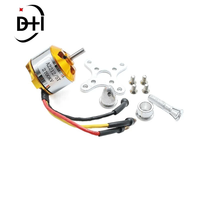Бесщеточный двигатель A2212, 930KV 1000KV 1400KV 2200KV 2450KV для РУ самолета, мультикоптера, бесщеточный электродвигатель с внешним ротором