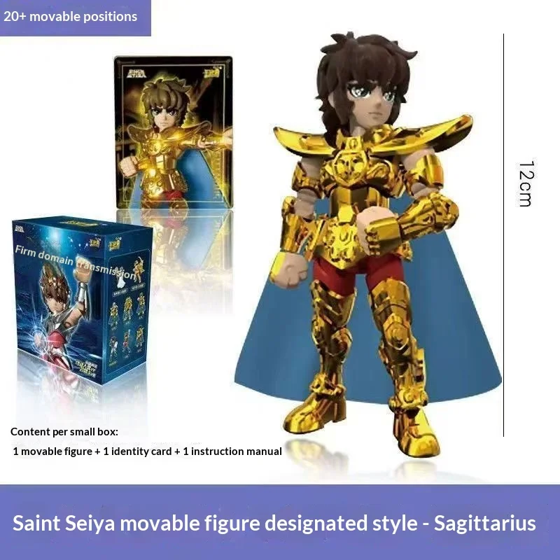 Фото В наличии: Официальные фигурки Saint Seiya, 1-е издание, серия Sanctuary Legend, Blind Box, 20+ точек артикуляции, 12 см, игрушка Афина-Стрелец №2
