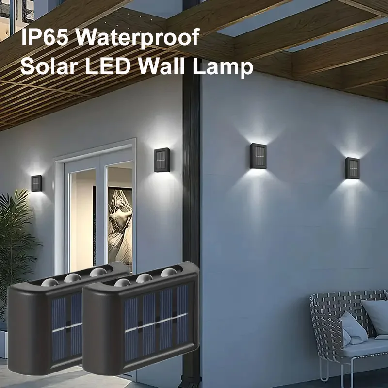 Настенный светильник на солнечной батарее