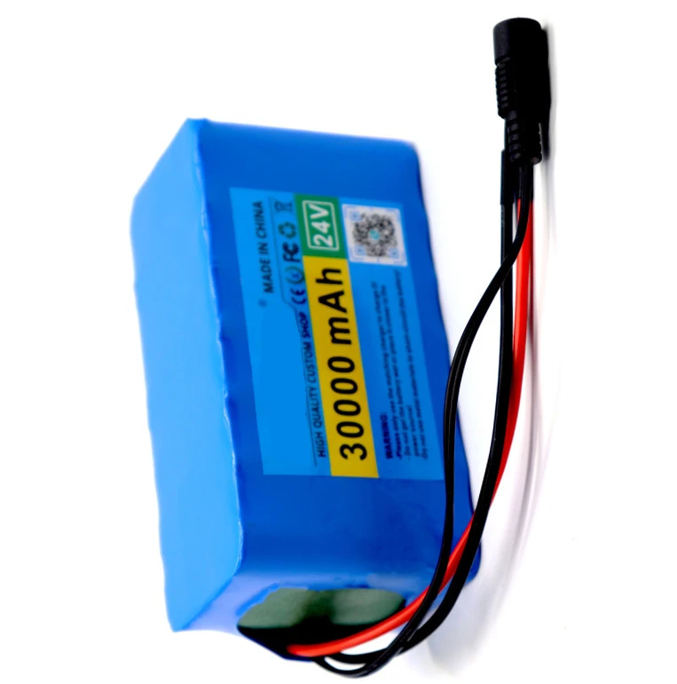 

24V 30Ah 7s3p 18650 Battery Lithium Battery 29.4v 30000mAh Electric Bicycle Moped electric Li-ion Battery pack and US/EU Charger