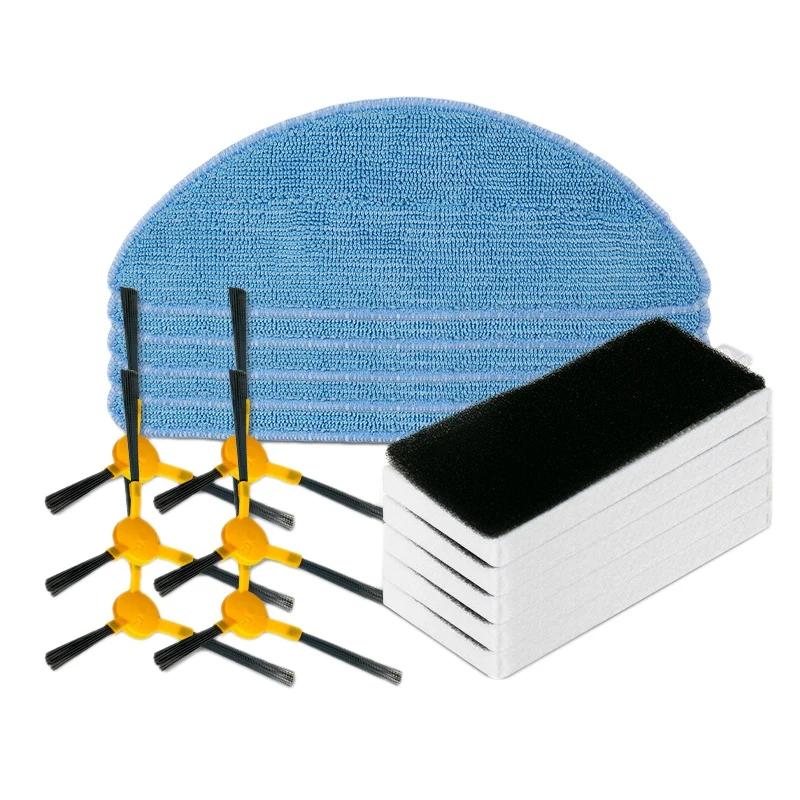 

Запасные части для робота-пылесоса, боковые щетки, фильтры, совместимые с Haier M2 TAB-T710L TT53, аксессуары для очистителя