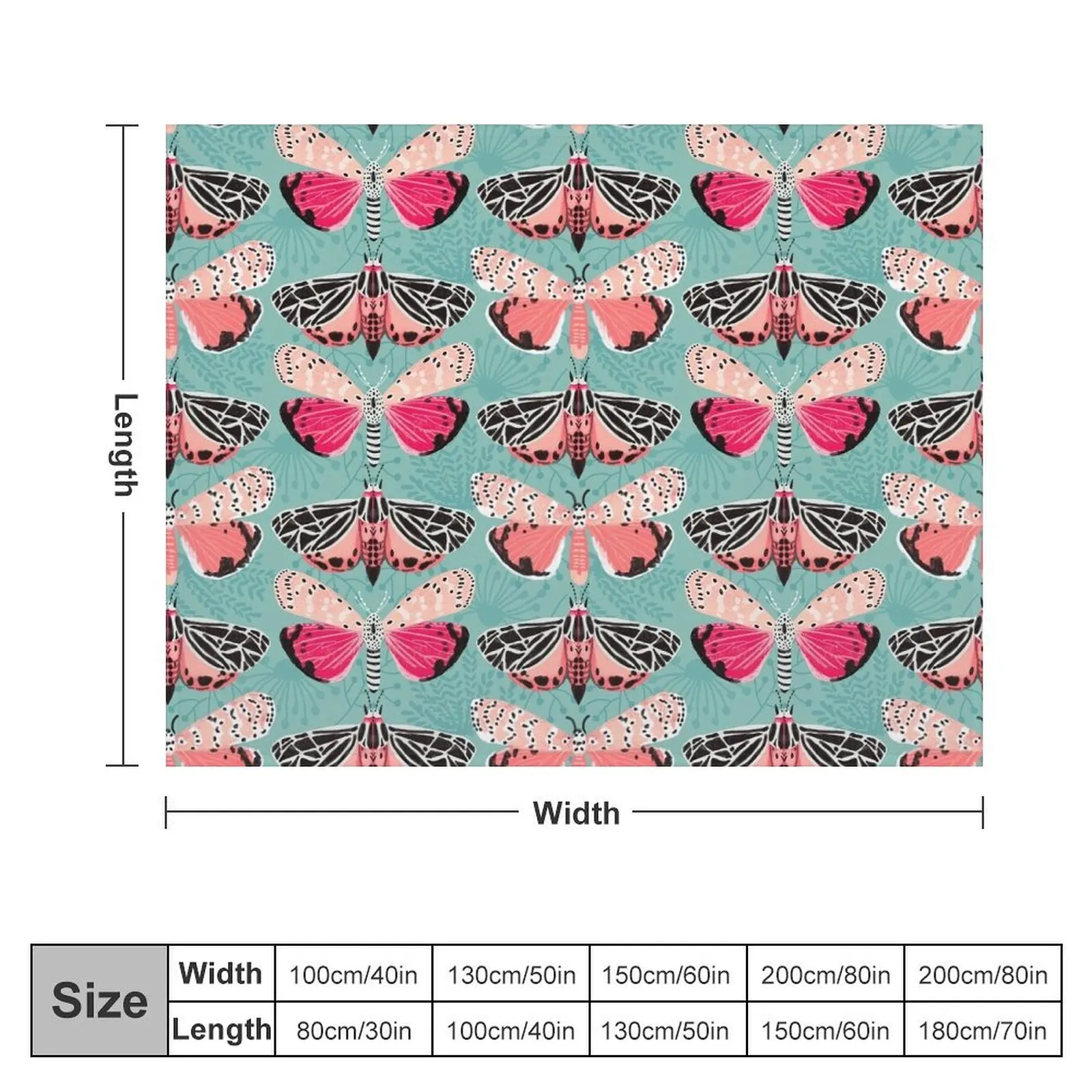 Lepidoptery № 6 от Andrea Lauren плед одеяло покрывала меховые теплые зимние одеяла
