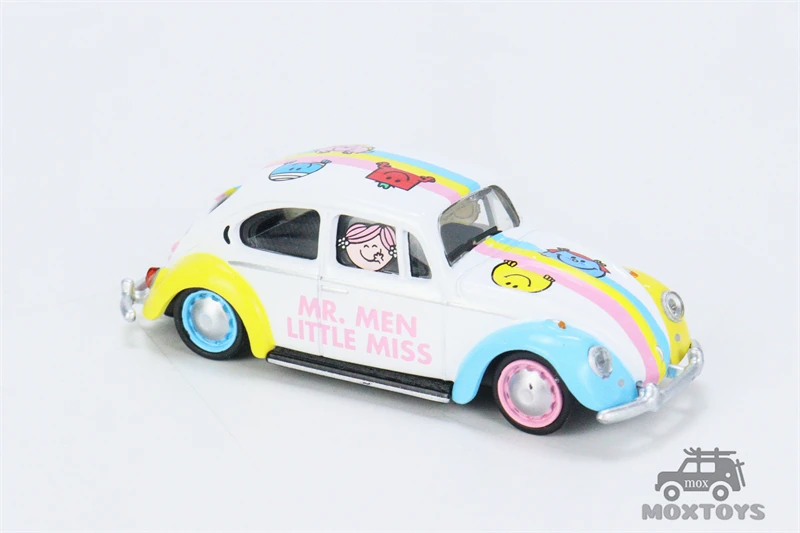Tarmac работает 1:64 VW Beetle Mr. Men &amp Little Miss литая модель автомобиля |