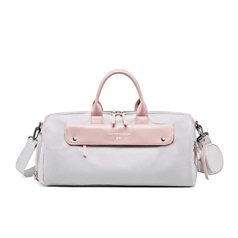 Высококачественная спортивная сумка для фитнеса женская с разделением влажной и