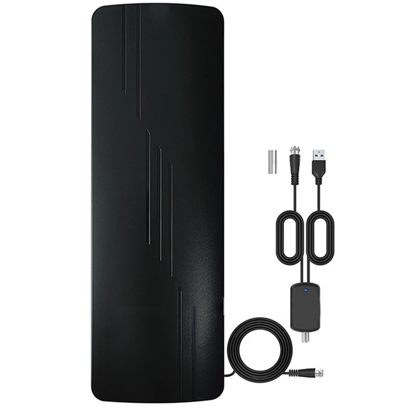 

New Technology Amplifiered Indoor Outdoor TV Antenna,Digital HD Antenna 36Ft Long Detachable Coax Cable Support TV