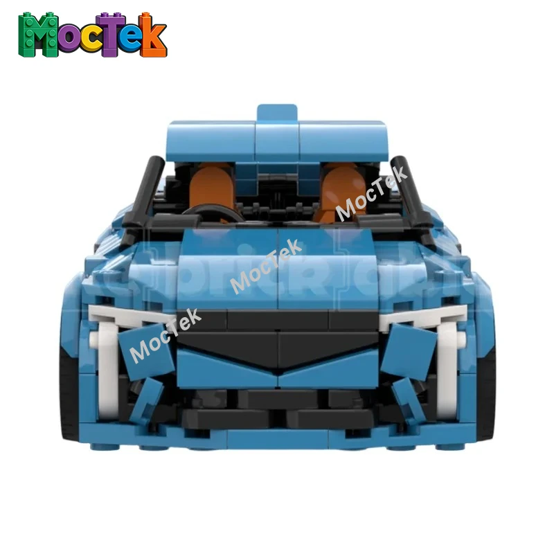 Конструктор V8 Power Street Racing Car: Модель роскошного спортивного автомобиля, подарок для коллекционеров и любителей автомобилей, 493 детали (art.: 3920dbbb98a1b) - 3920dbbb98a1b