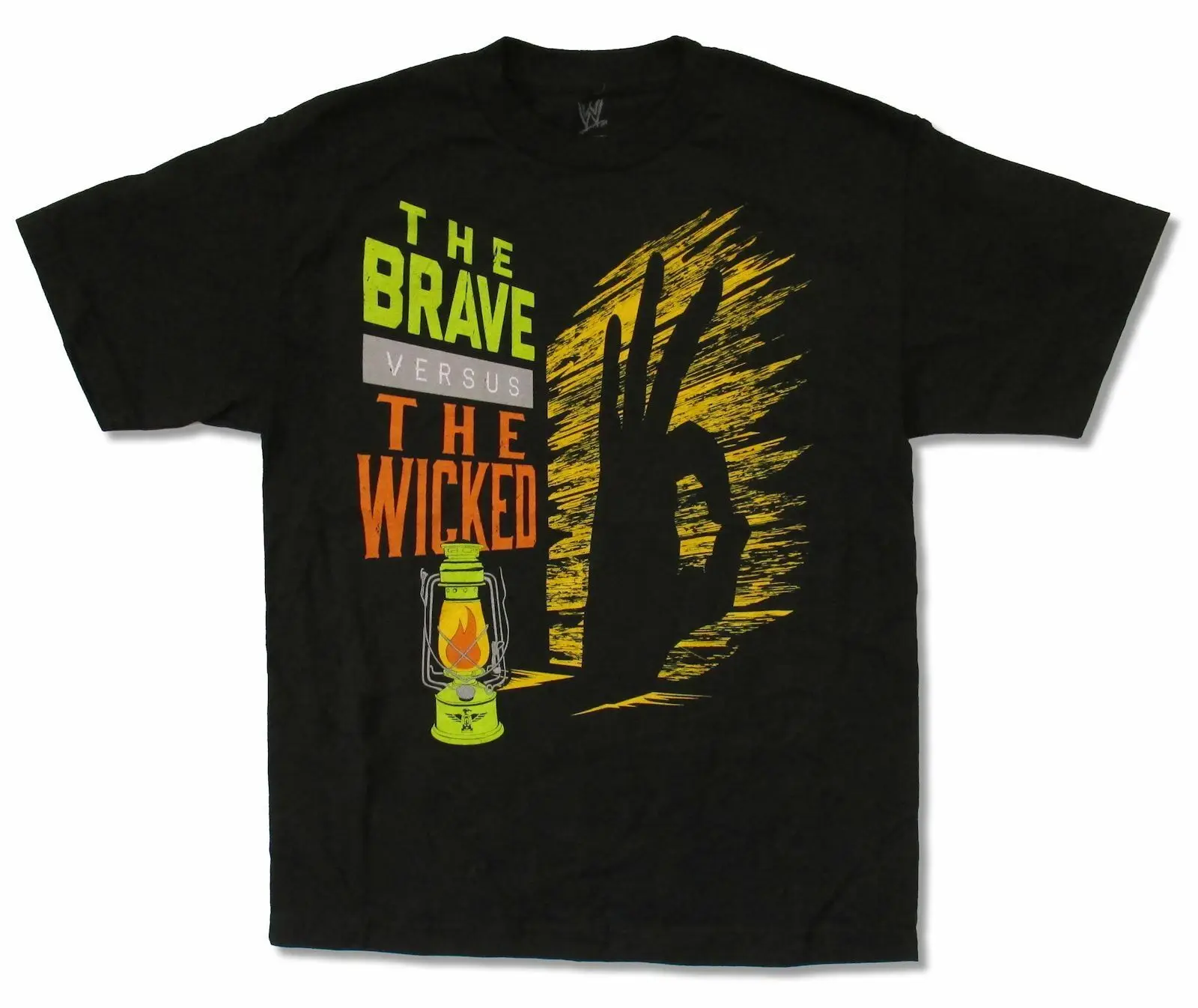 

Wwe Wrestling Cena Vs. Wyatt Black T Shirt New Merch Brave vs Wicked