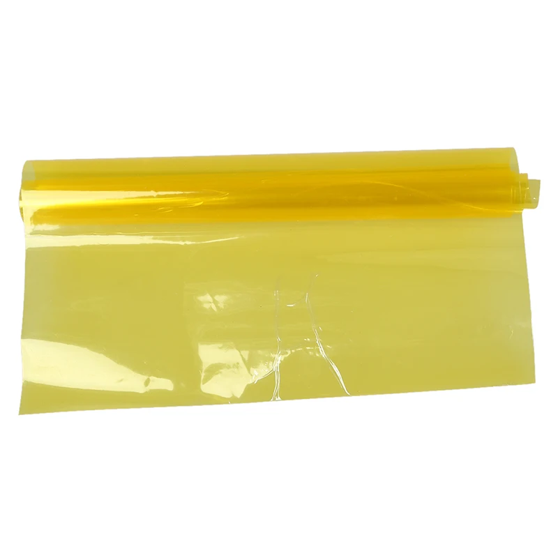 

NEW-Yellow Car Tail Fog Head Light Headlight Tint Film Cover 30x60cm
