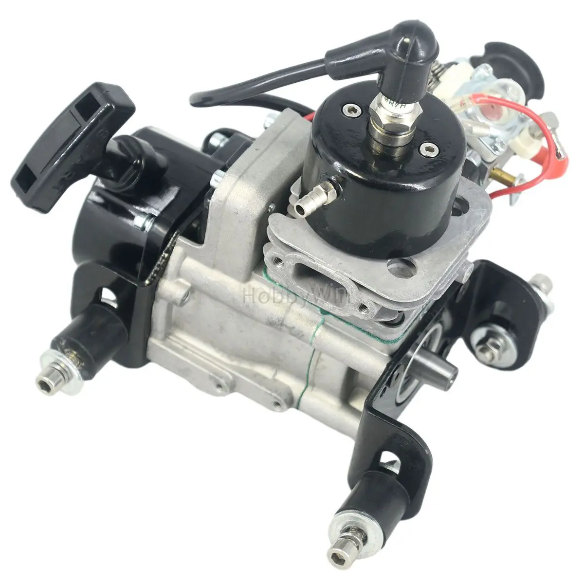 Фото 26CC RC Лодка высокоскоростной бензиновый двигатель одноцилиндровый 2-тактный водяной охлаждение №5