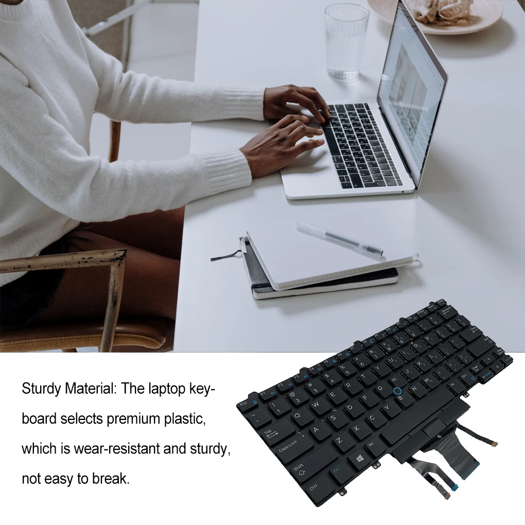 

Keyboard Input Equipment Backlit Replacement for Dell Latitude E5450