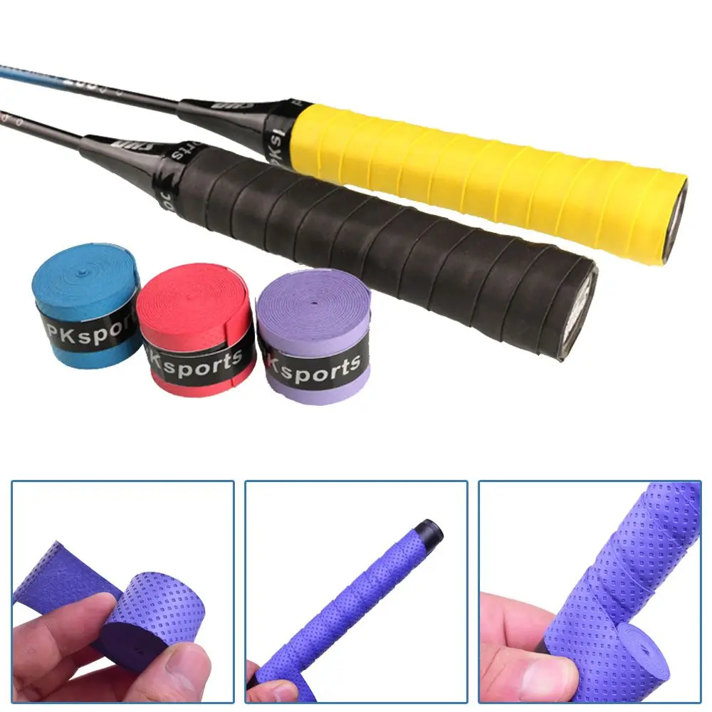 

Badminton Baseball Bats Tennis Squash Racket Keel Design Anti-slip Band Fishing Rod Sweatband Sweat Absorbed Grip Tape