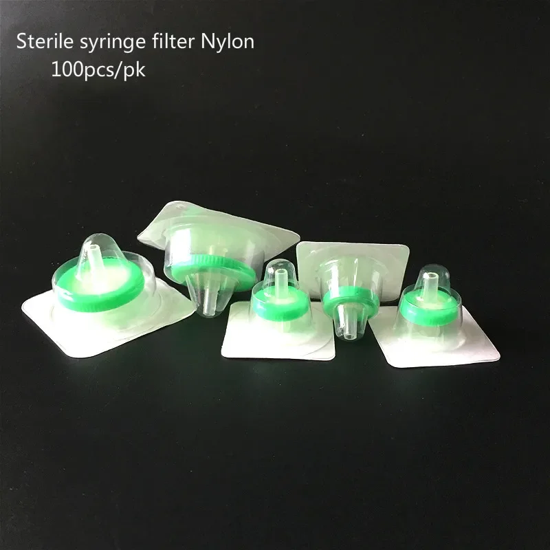 Стерильный шприцевой фильтр 13 мм блока 0 45 мкм/0 22 мкм игла нейлоновая мембрана