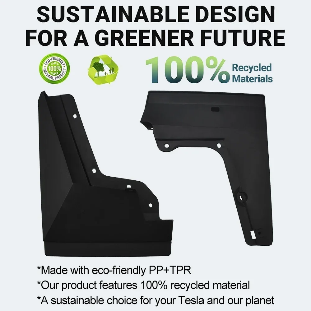 Брызговики пригодные для Tesla Cybertruck 2024 брызговики матовые крыльев внешние