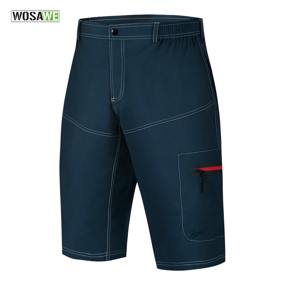 

WOSAWE Downhill Cycle Shorts Loose Fit Outdoor Sports MTB Men Mountain Bike Bicycle Shorts Cycling Short Pants