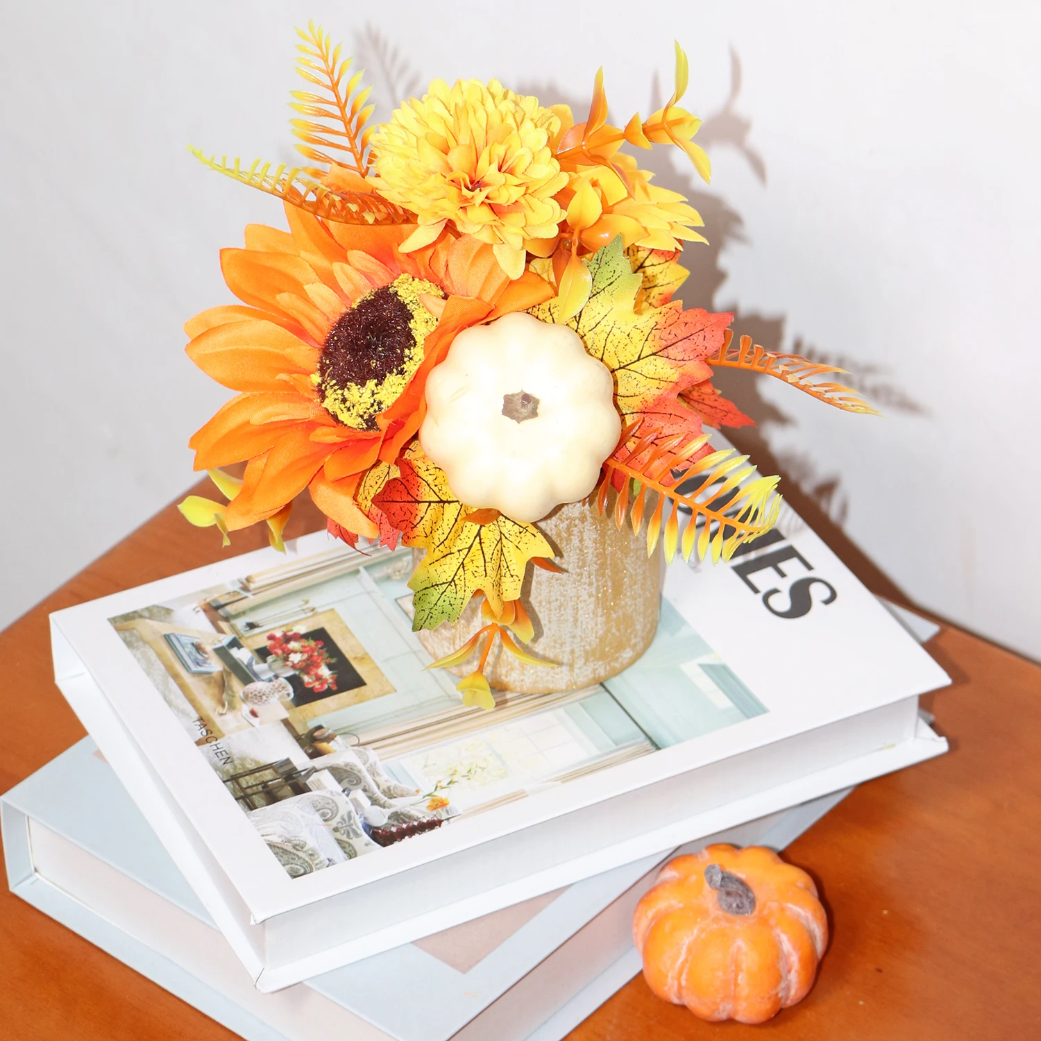 Искусственное Дерево Бонсай На Осенне-свадьбу Рождество День Благодарения