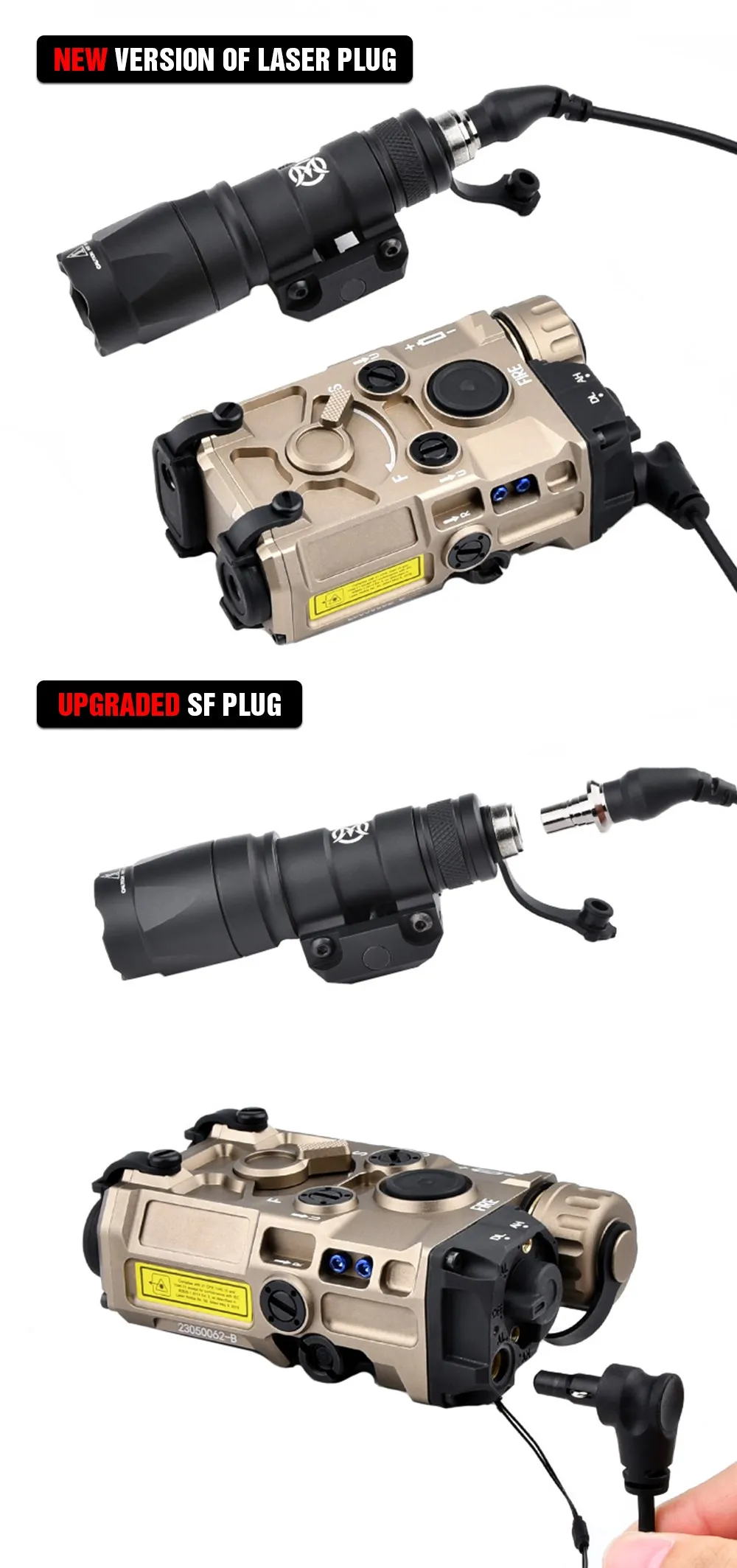 Популярный кнопочный переключатель давления для страйкбола UN кран SF 2 5 мм 3