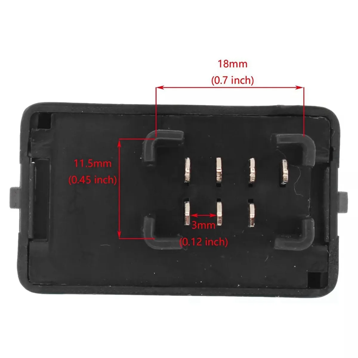 Для Suzuki GSXR SV DL светильник контроллер сигнала поворота 7-контактный фонарик реле