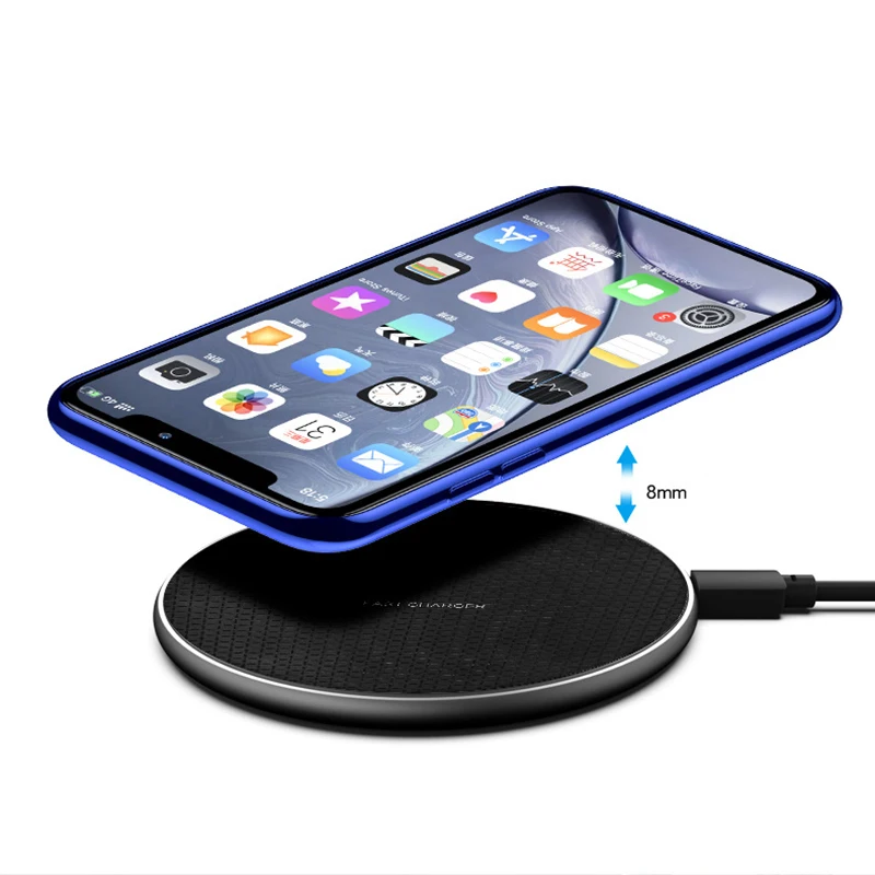 

10W Wireless Charger for IPhone X 11 12 13 Iphone Airpods Wireless Charging Pad for Samsung Galaxy Note10 Plus Wireless Chargers
