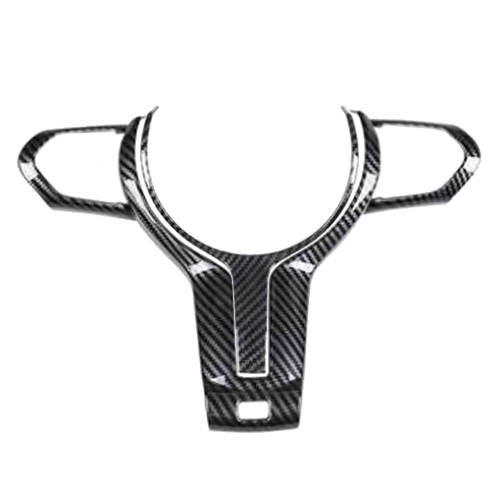

ABS Carbon Texture Car Interior Steering Wheel Cover Trim For BMW F Chassis F06 F10 F11 F12 F15 F16 F20 F21 F22 F23 F30 F32 F34