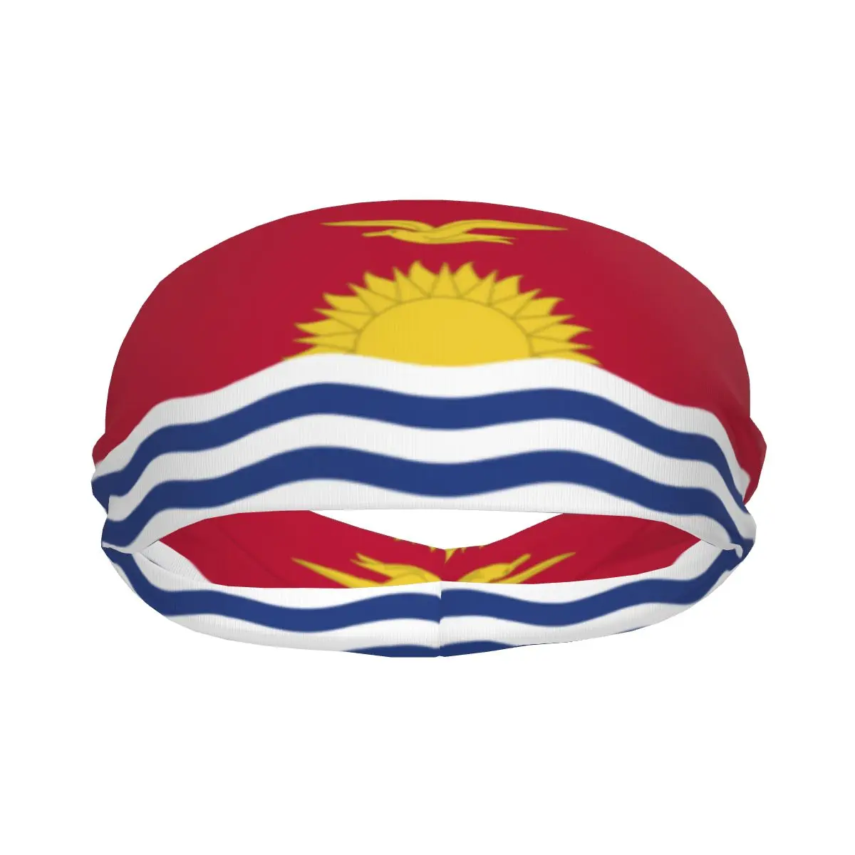 Эластичная повязка для волос Kiribati с флагом на голову йоги обруч макияжа