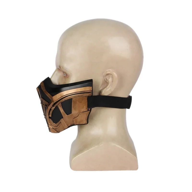 Игра Mortal Kombat SCORPION Sub-Zero Mask Resin Made Sub 0 косплей маски для Хэллоуина Props Newest 2024