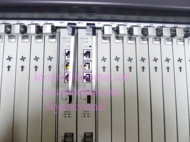 GPON OLT без PON платы 21-дюймовый шасси 2 шт. 10G uplink &amp control board MPLA блок питания
