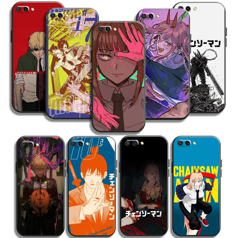 

Chainsaw Man TV 2022 Phone Cases For Huawei Honor P30 P30 Pro P30 Lite Honor 8X 9 9X 9 Lite 10i 10 Lite 10X Lite Soft TPU Coque