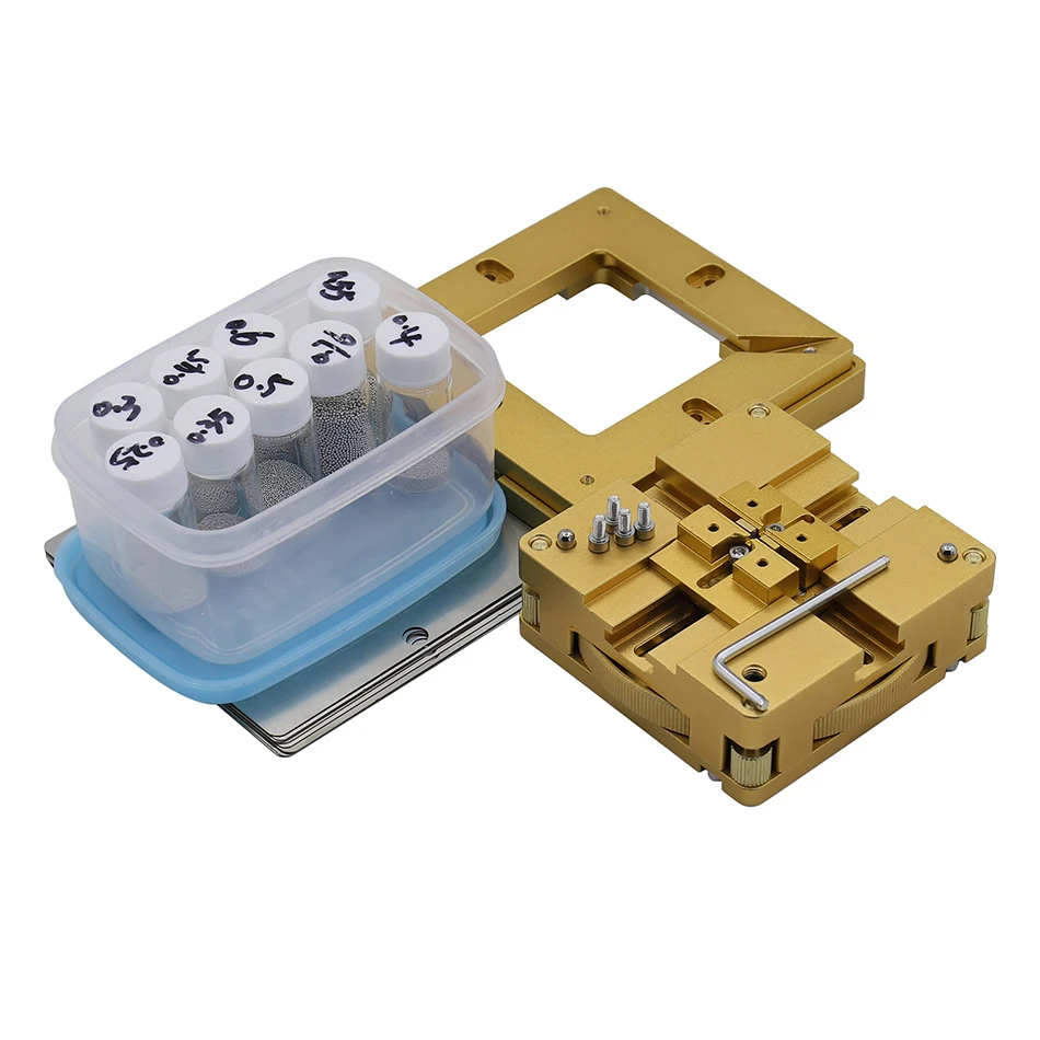 Паяльная станция BGA из алюминиевого сплава набор для реболлинга замок магнетизма