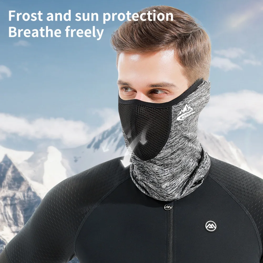 Маска велосипедная с УФ-защитой для мужчин и женщин дышащий непродуваемый