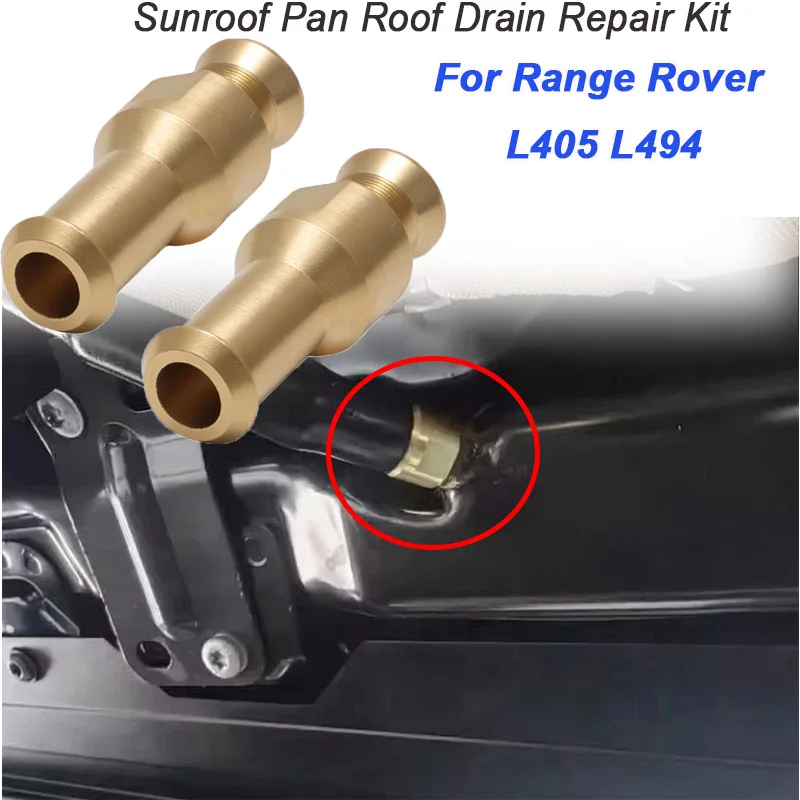 

2 шт. для Range Rover L405 L494 латунный люк на крыше, ремонтный комплект для слива крыши, болты, винт для Land Rover