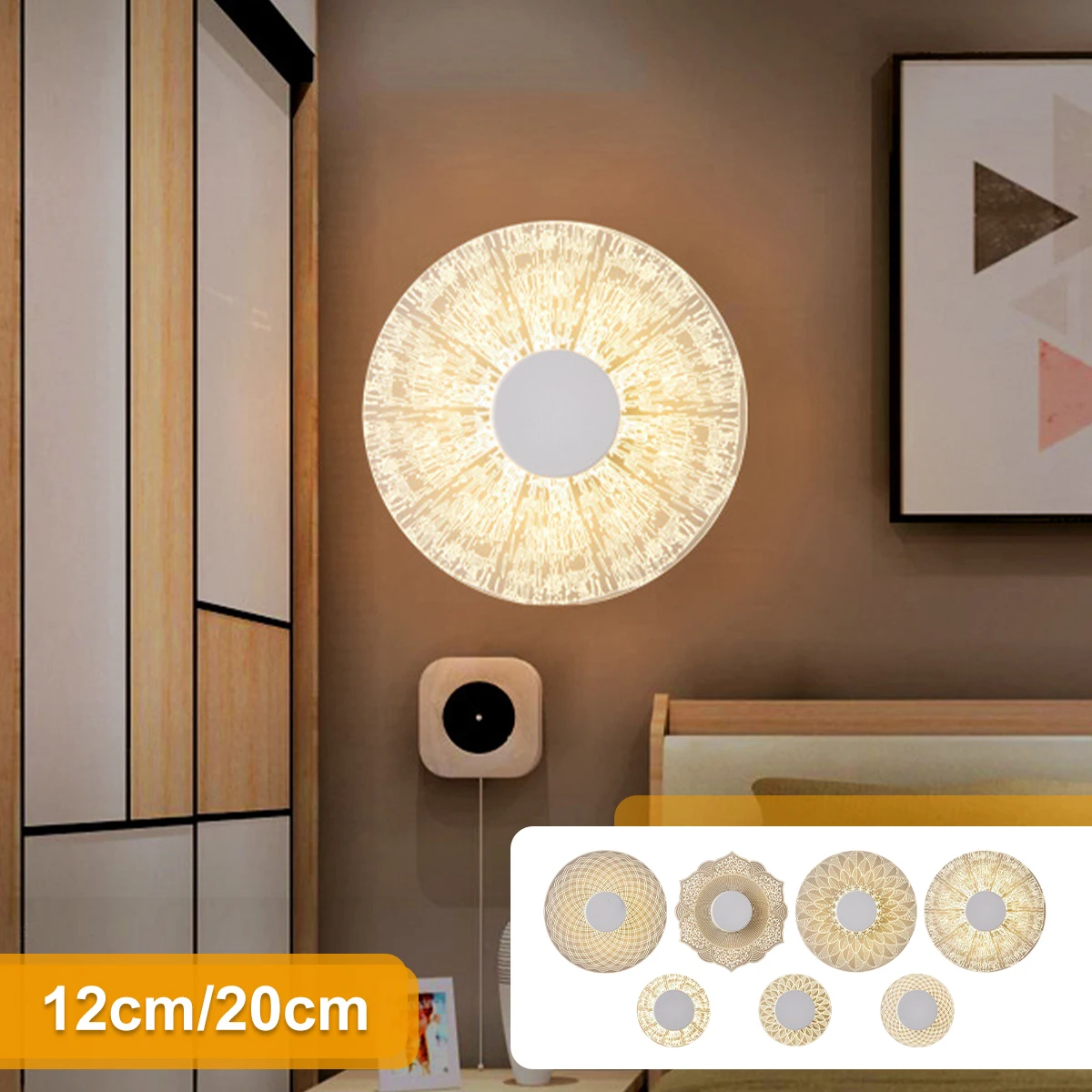 

LED Wall Lamp Staircase Ceiling Light Home Wall Light for Living Room Bedroom Hallways Balcony Eye-protective LED Stairs Light