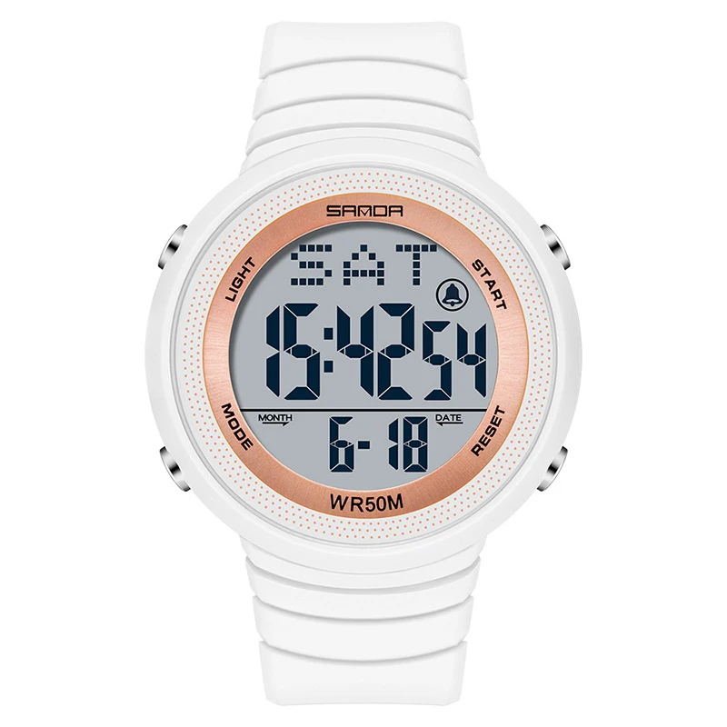

Ladies Digital Wrist Watch Sport Women Waterproof Dual Luminous LED Back Light Display Stopwatch Alarm Calendar Birthday Girls