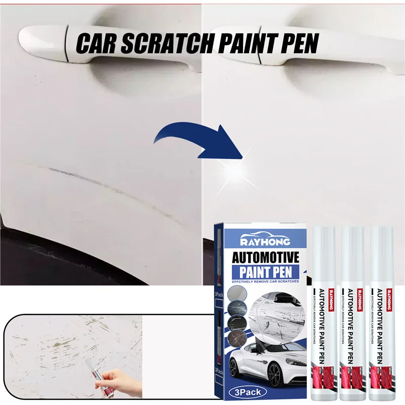 12 Pcs Car Scratch Repair Paint Pen Auto Touch Up Pens For Car Scratches Clear Remover Paint Care Mending Painting Pen