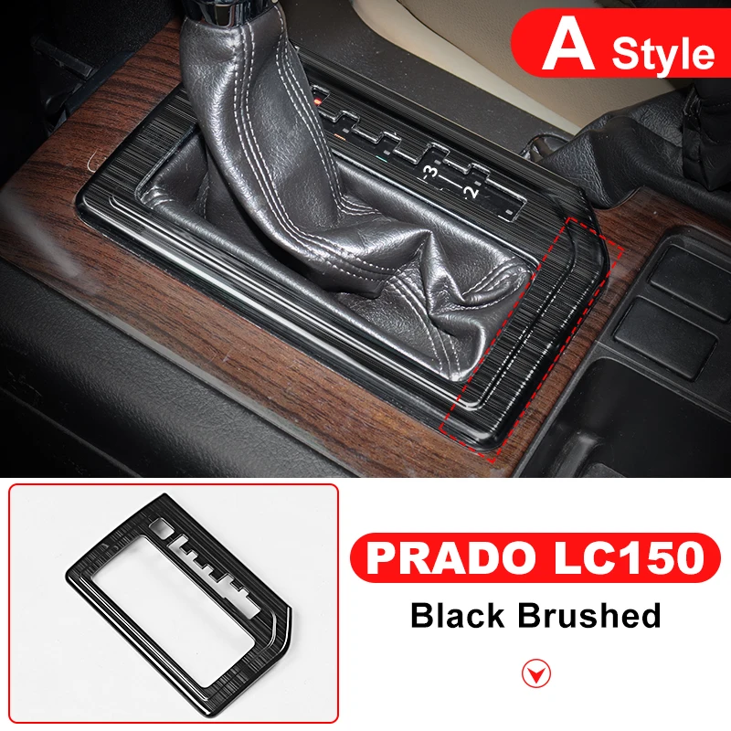 

Крышка коробки передач RHD с правым приводом из нержавеющей стали для Toyota Land Cruiser Prado 150 Lc150 2010-2017, аксессуары для интерьера