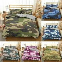 camouflage duvet cover set camouflage concept concealment artifice hide force uniform pattern fashion 3 piece bedding set